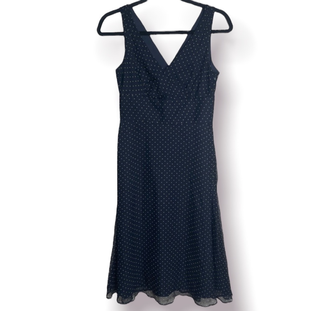 J.CREW Polka Dot Silk Dress SZ 2